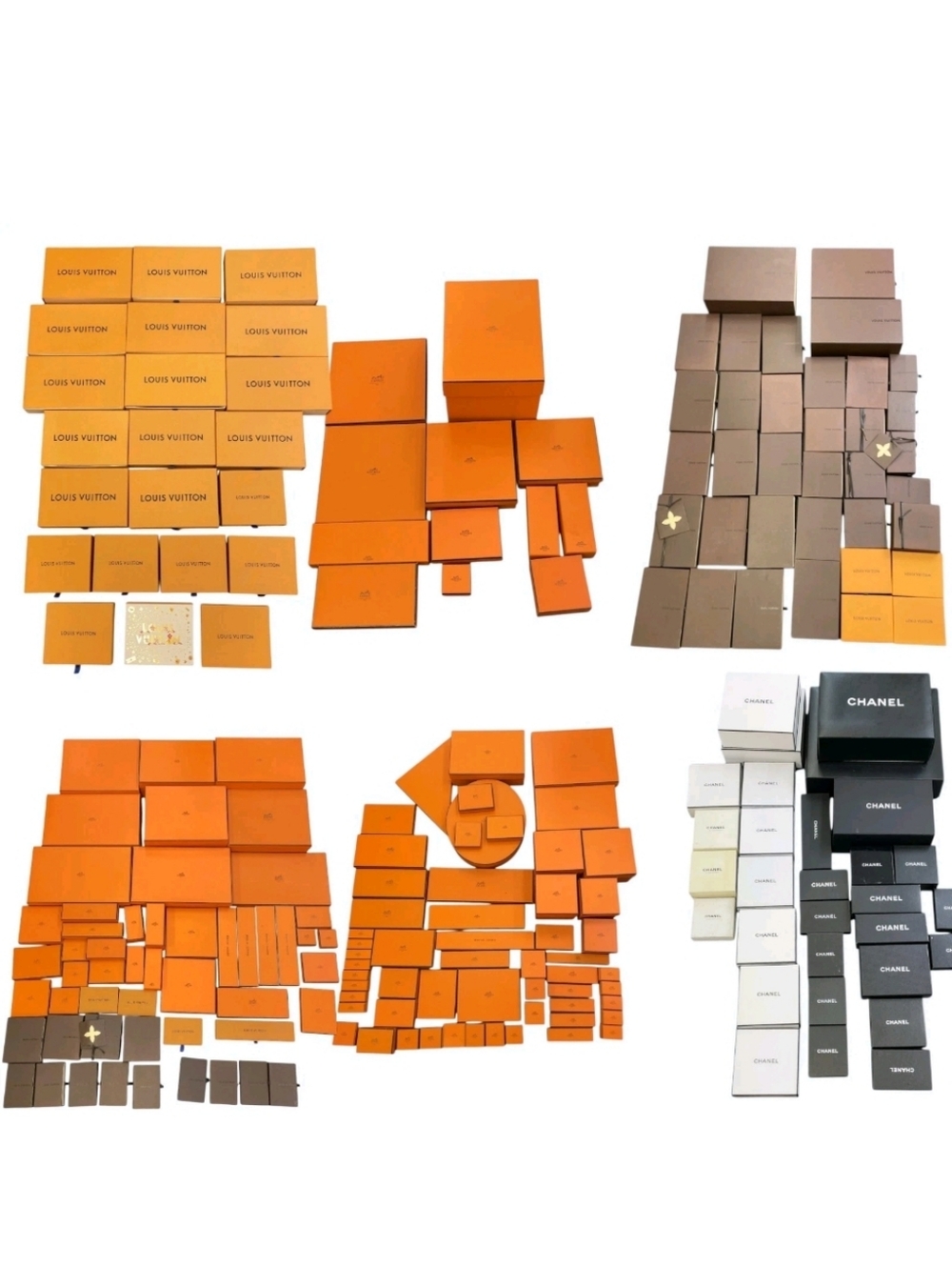 Unlisted luxury empty boxes